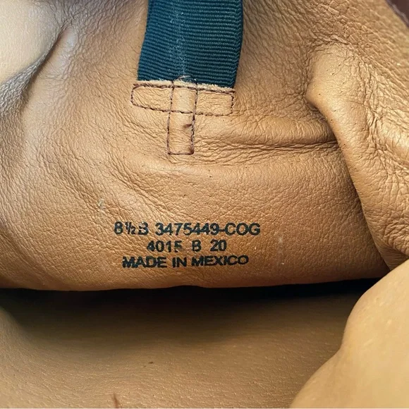 Frye Melissa 2-Button Cognac Leather Boot - Picture 11 of 12